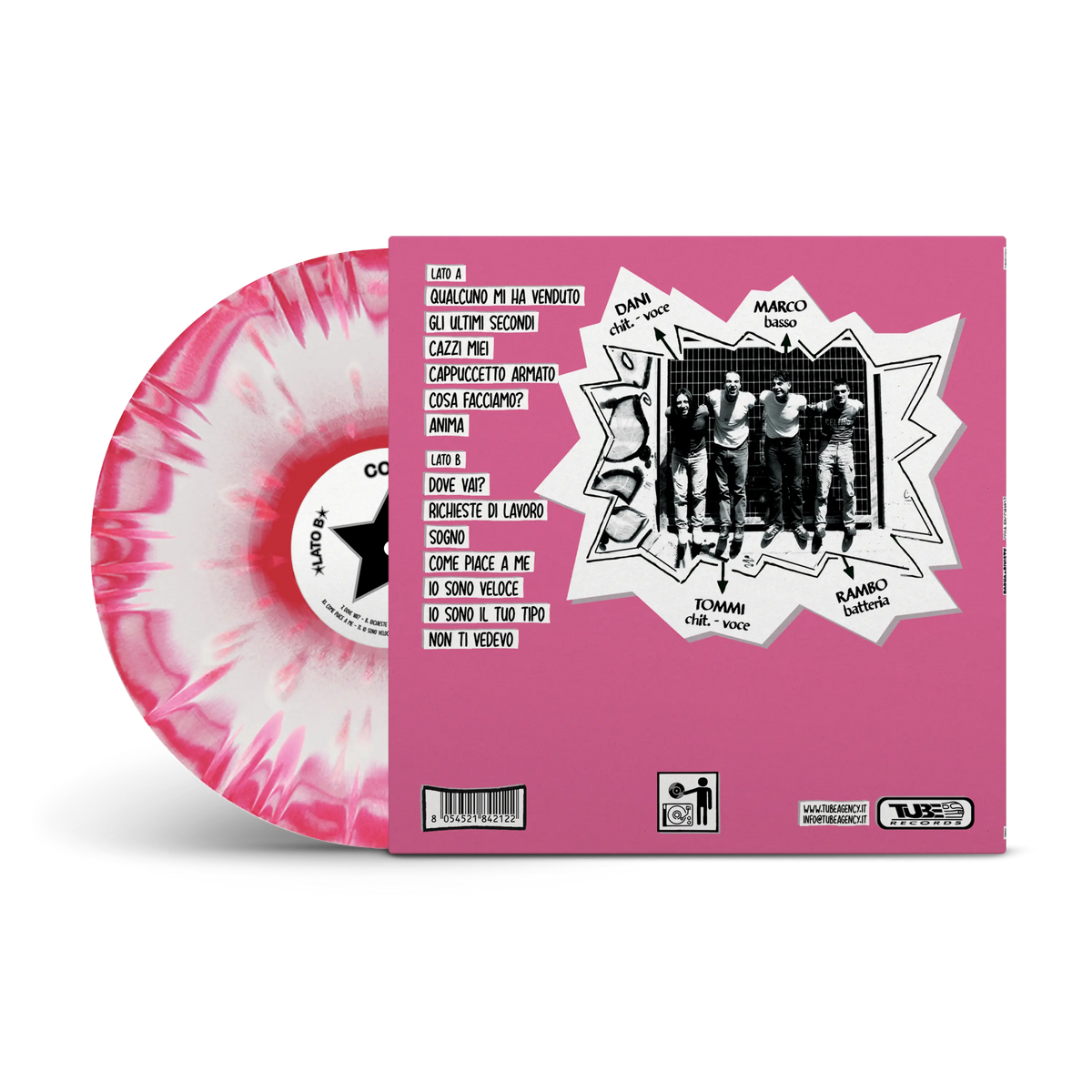 Cosa Facciamo? (Vinile Tri-Color Rosa, Magenta & Bianco)