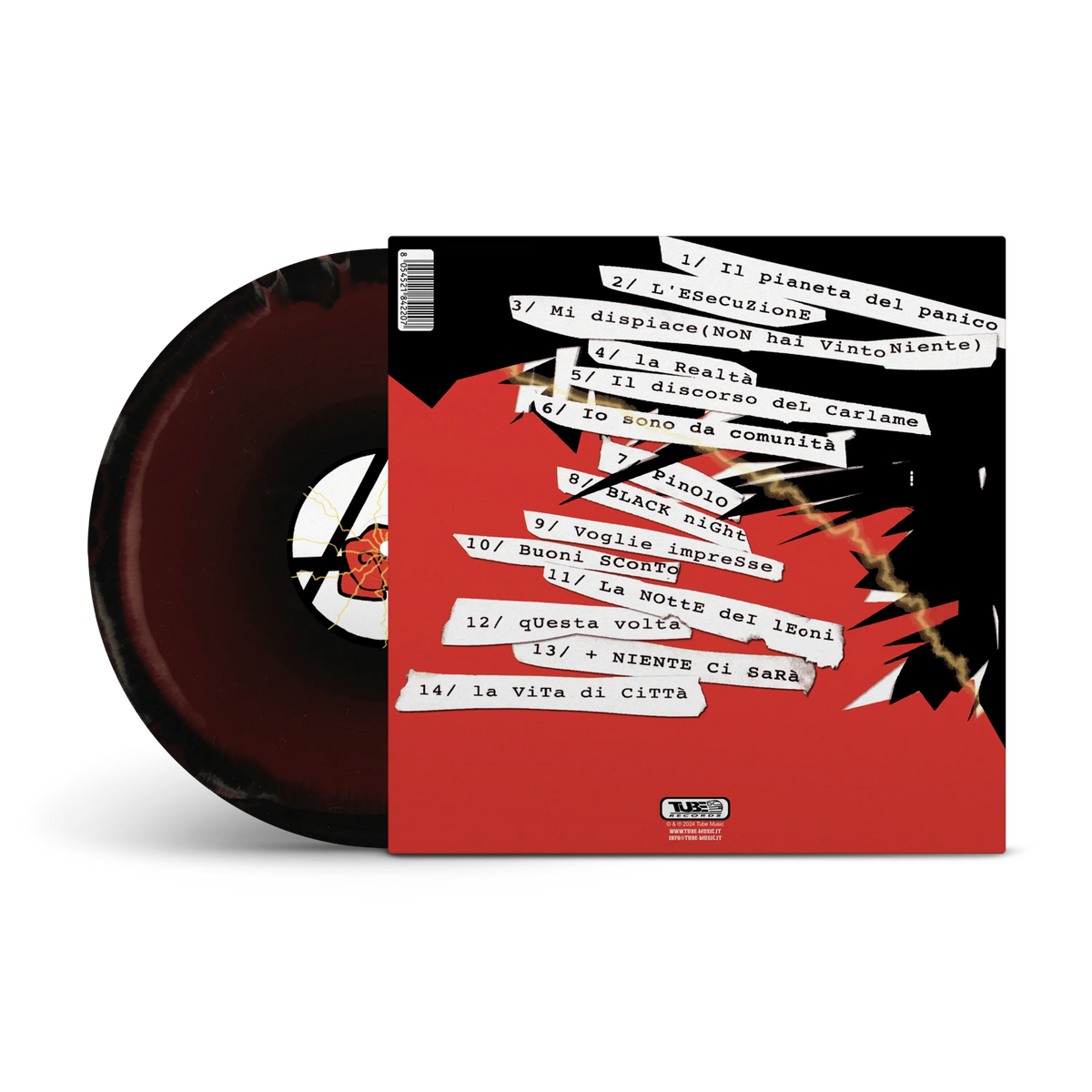 Tensione 16 (Vinile Tri-Color Arancio, Rosso & Nero)