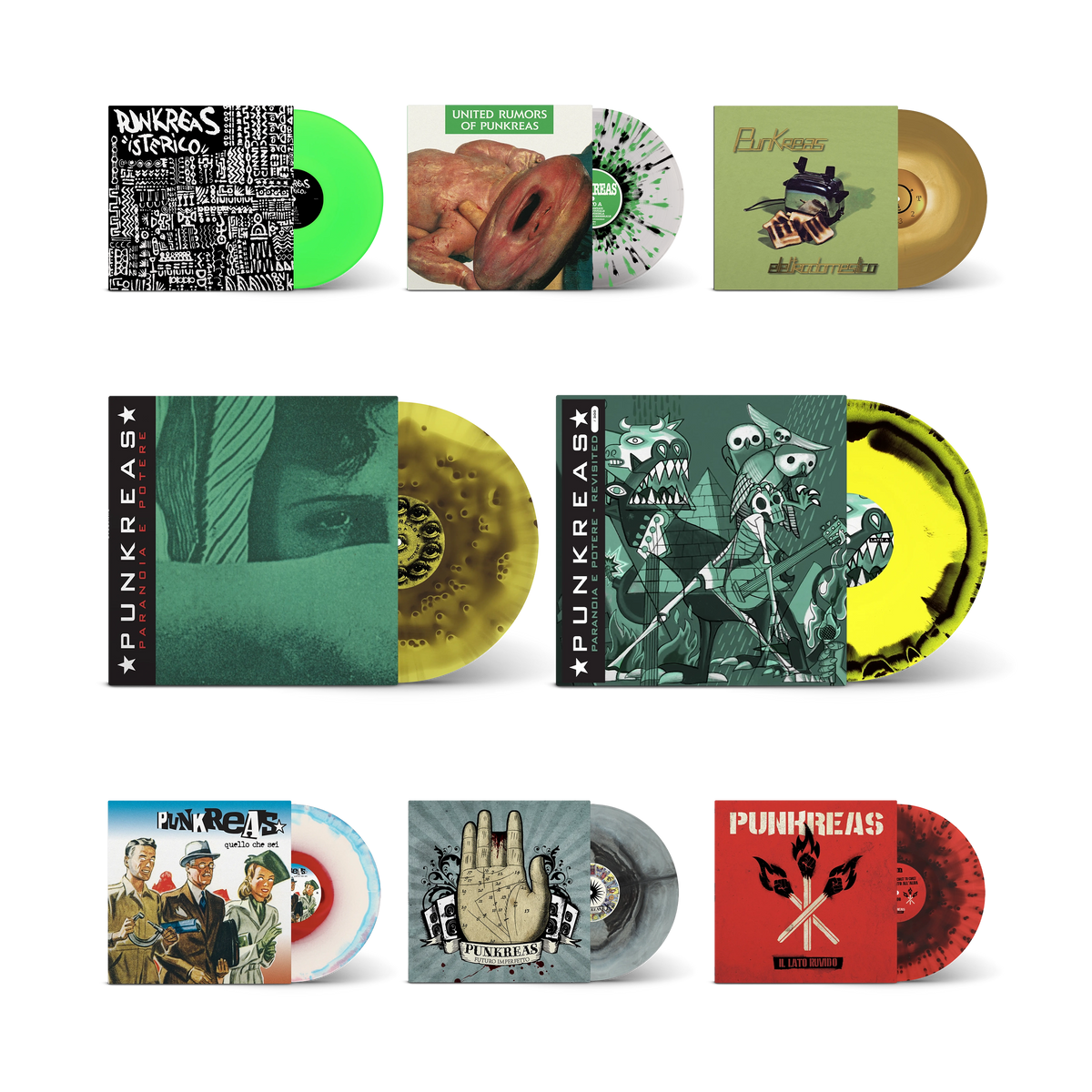 Punkreas Bundle - Set Completo Vinili