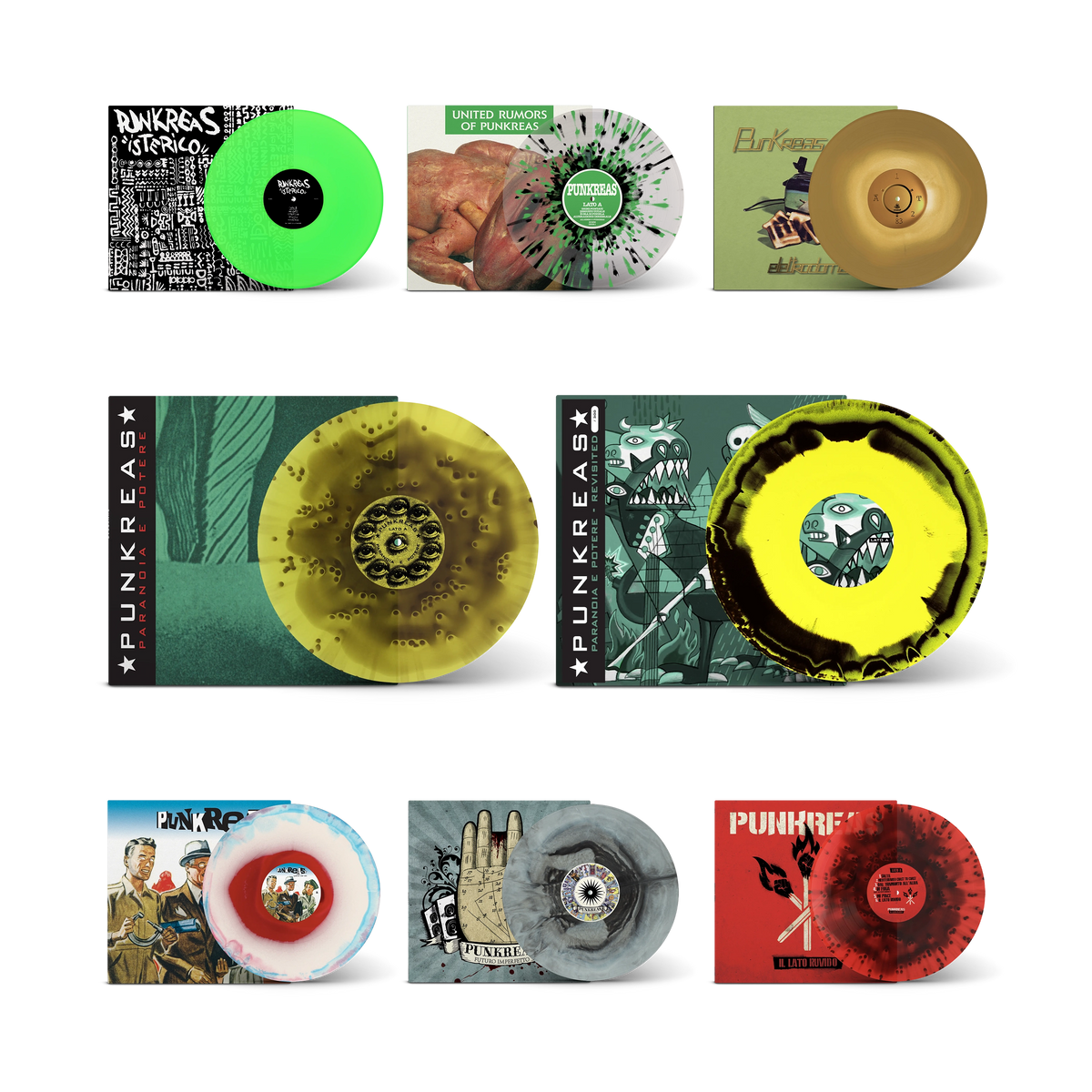 Punkreas Bundle - Set Completo Vinili