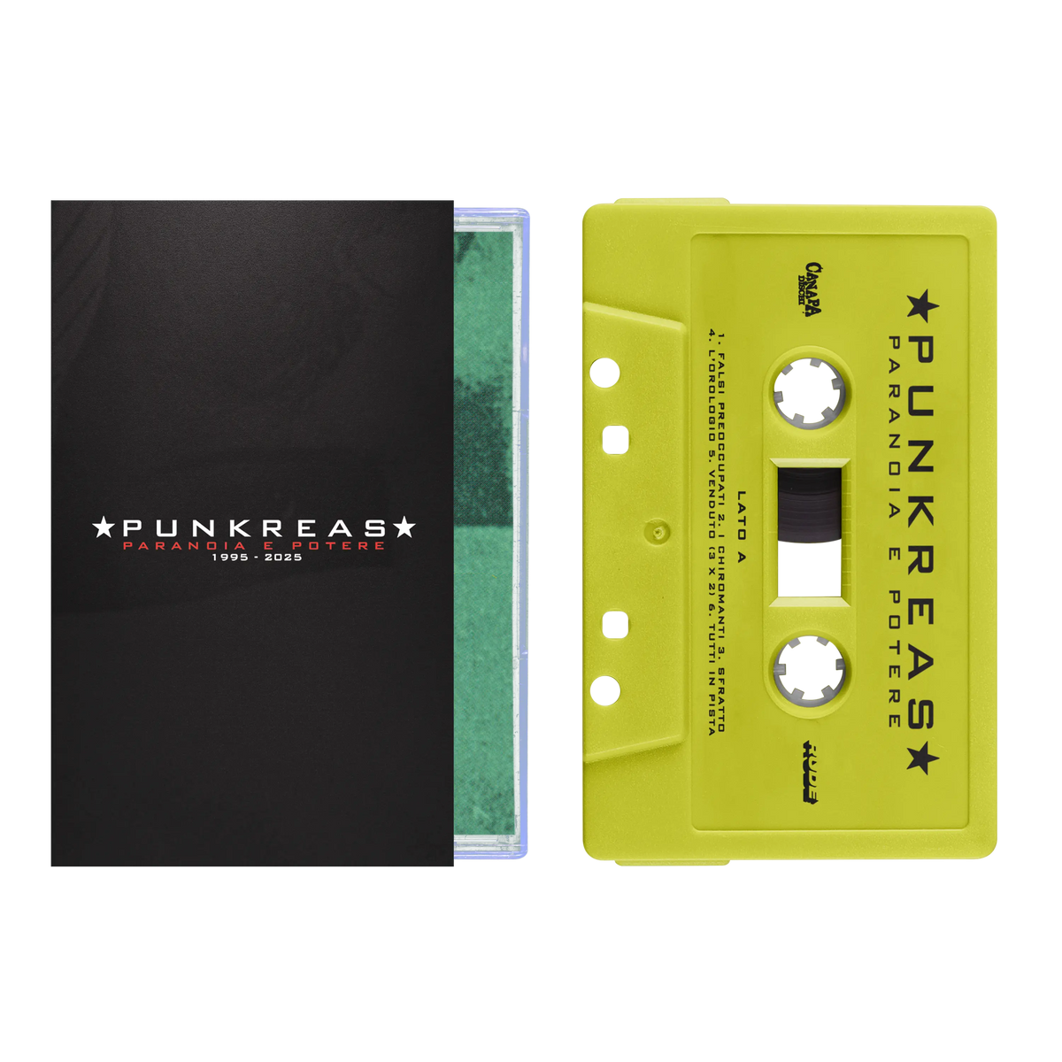 Paranoia E Potere 30° Anniversario Cassetta Edizione Limitata con Cover Alternativa