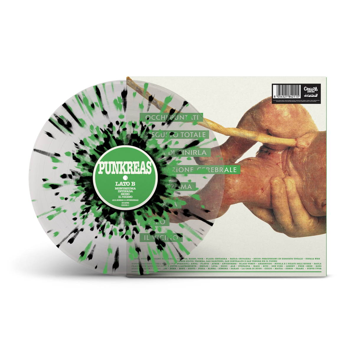 United Rumors Of Punkreas (Vinile Splatter Trasparente, Verde & Nero)