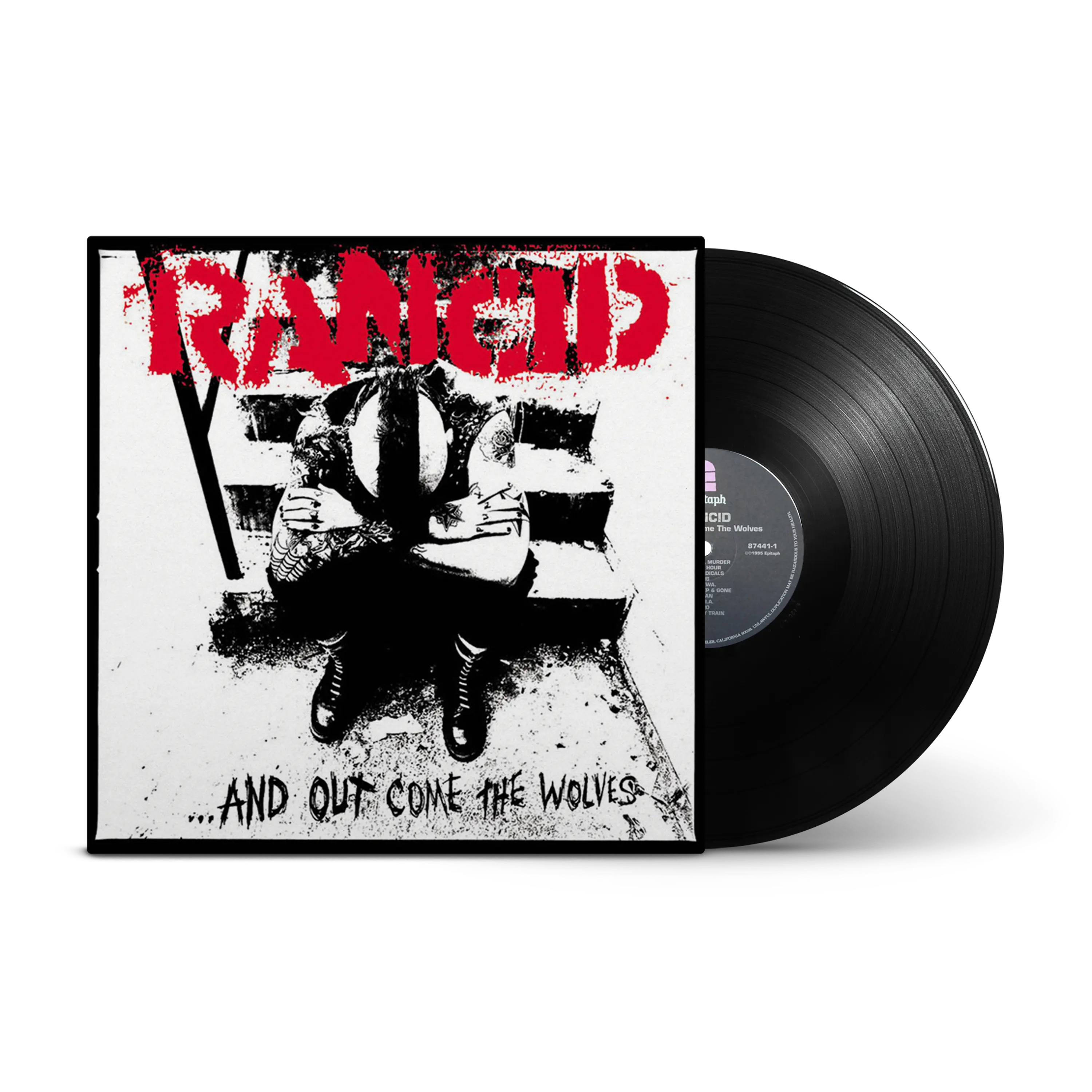 And Out Come The Wolves Black LP – Rude Records Shop
