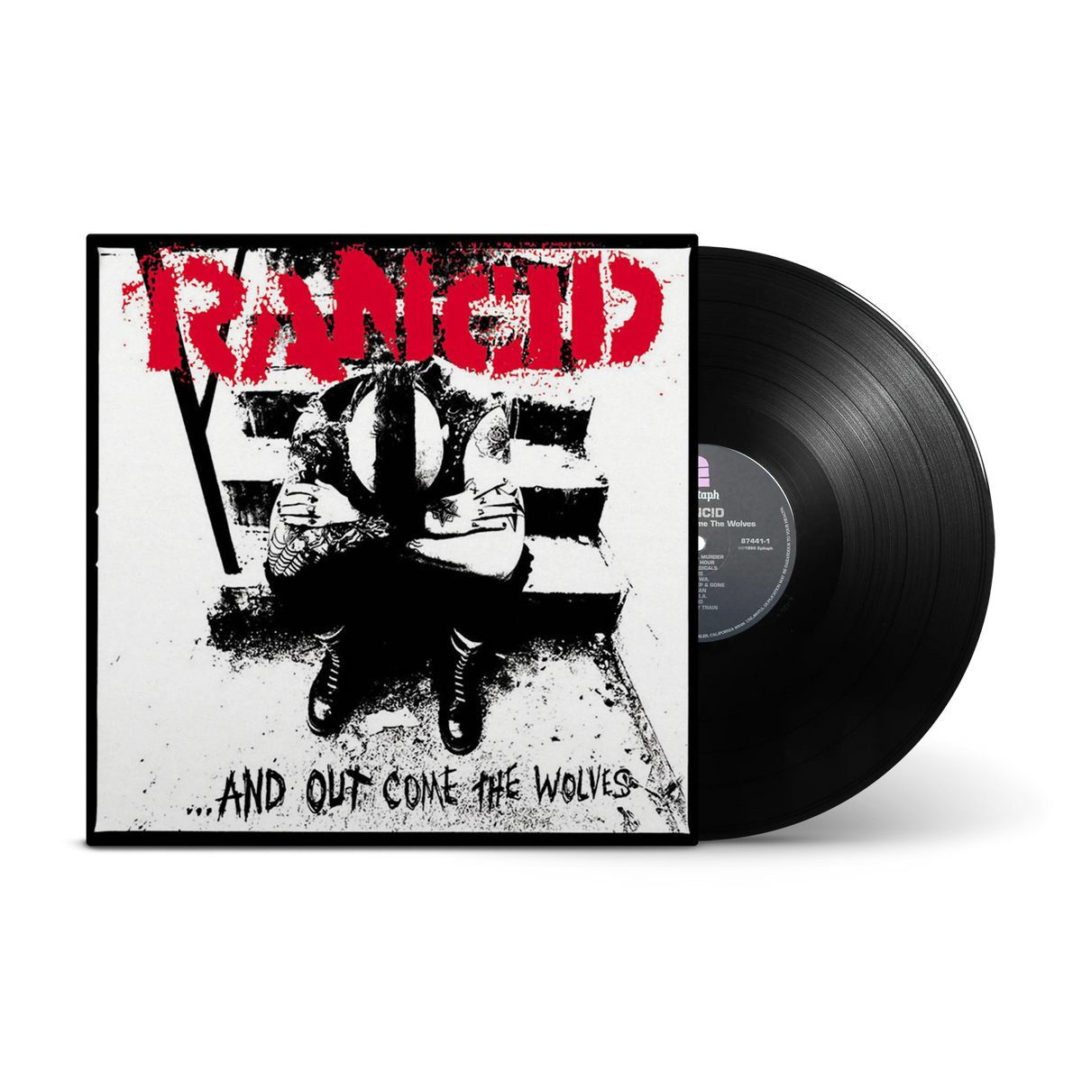 ...And Out Come The Wolves Black LP