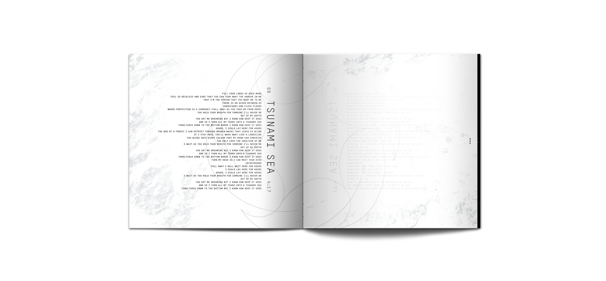 Tsunami Sea Bleach Marble with Alternate Artwork LP