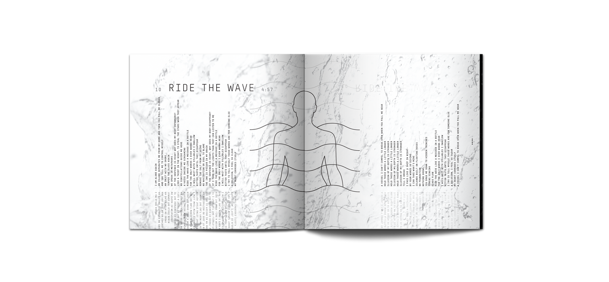 Tsunami Sea Bleach Marble with Alternate Artwork LP
