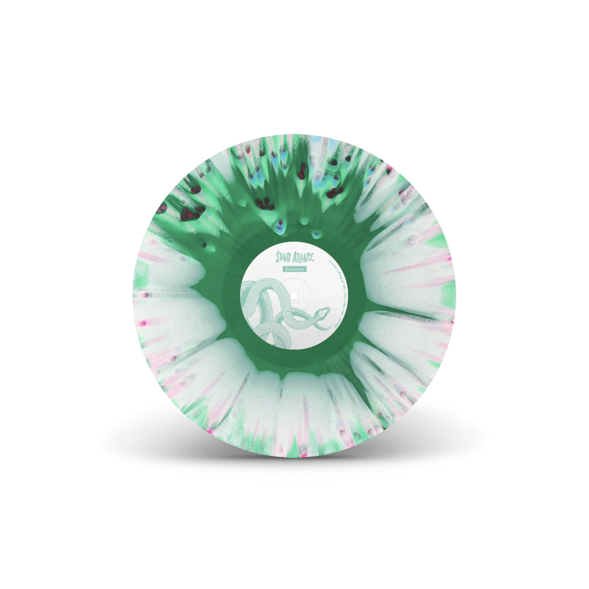 Sidewinder Tri-Coloured Green, Blue, White w/ Etched B Side LP