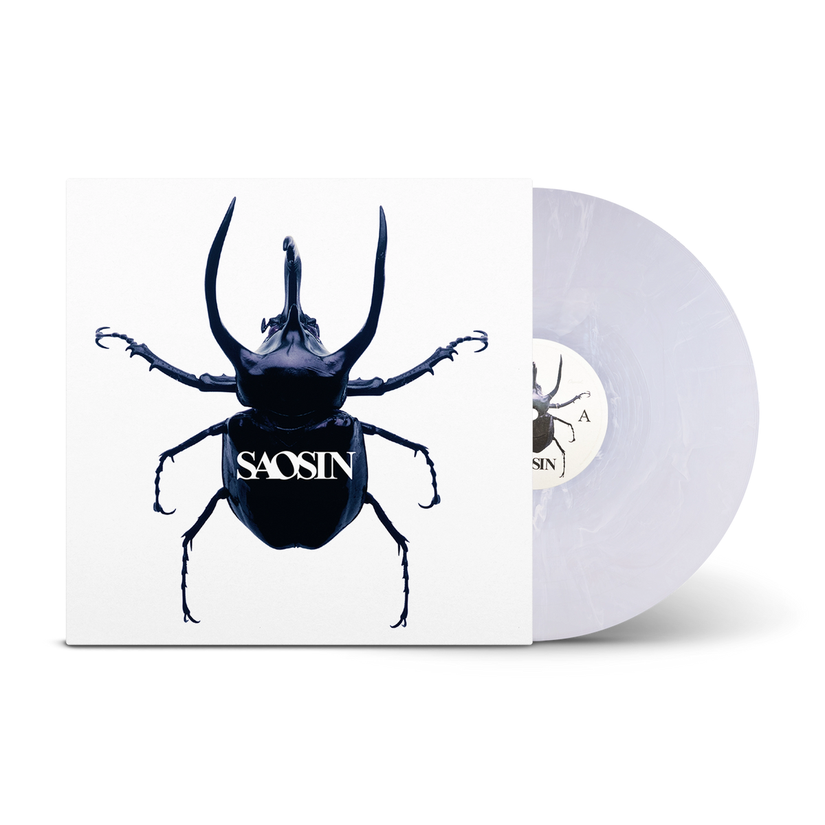 Saosin Iridescent White & Blue LP