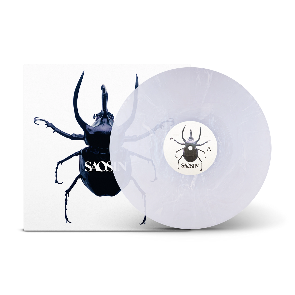Saosin Iridescent White & Blue LP