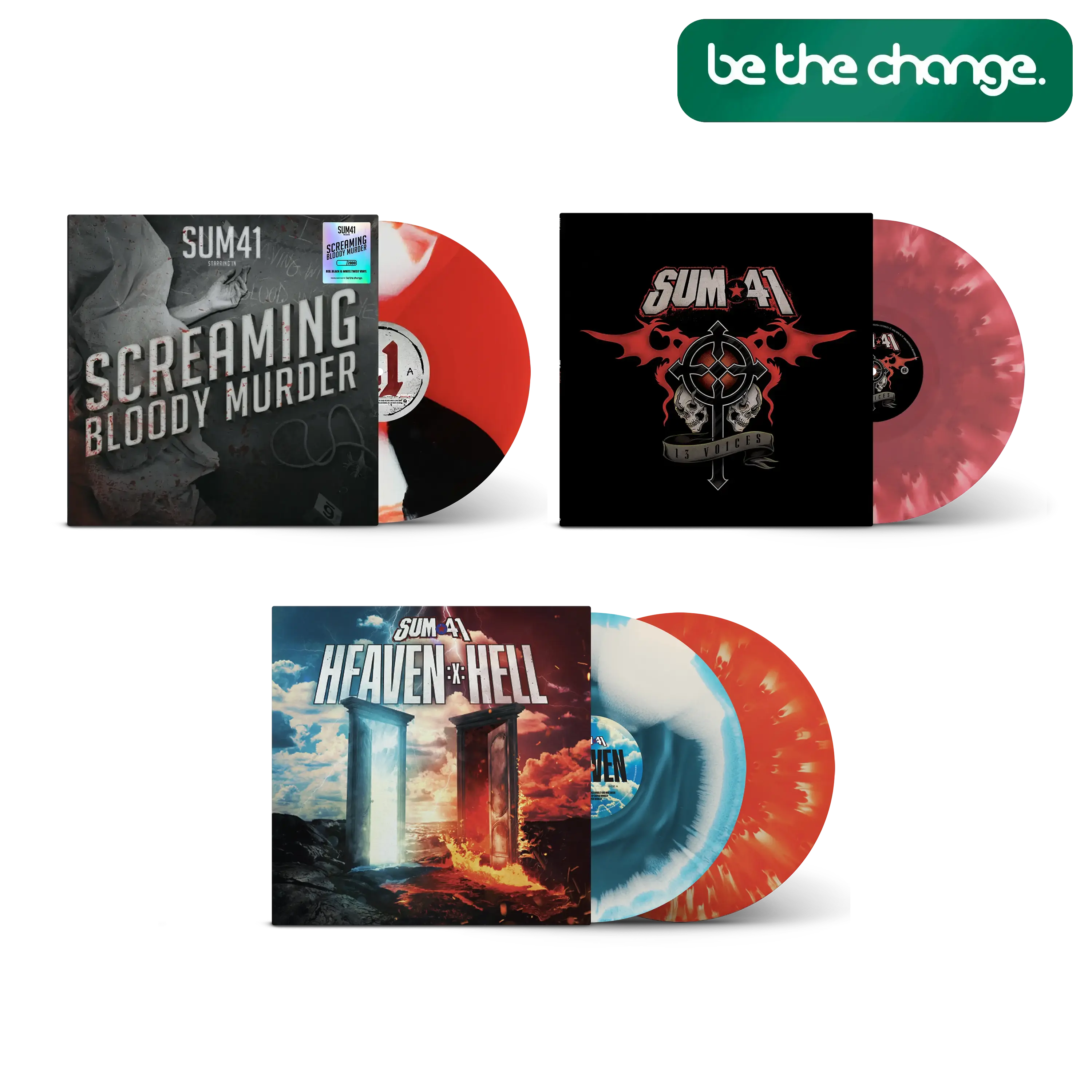 Sum 41 Be The Change Bundle – Rude Records Shop