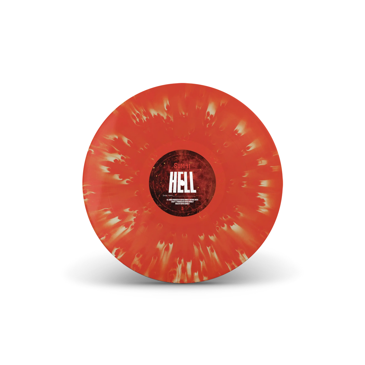 Heaven :x: Hell Sea Blue & White + Red & Coke Bottle A/B Side Double LP