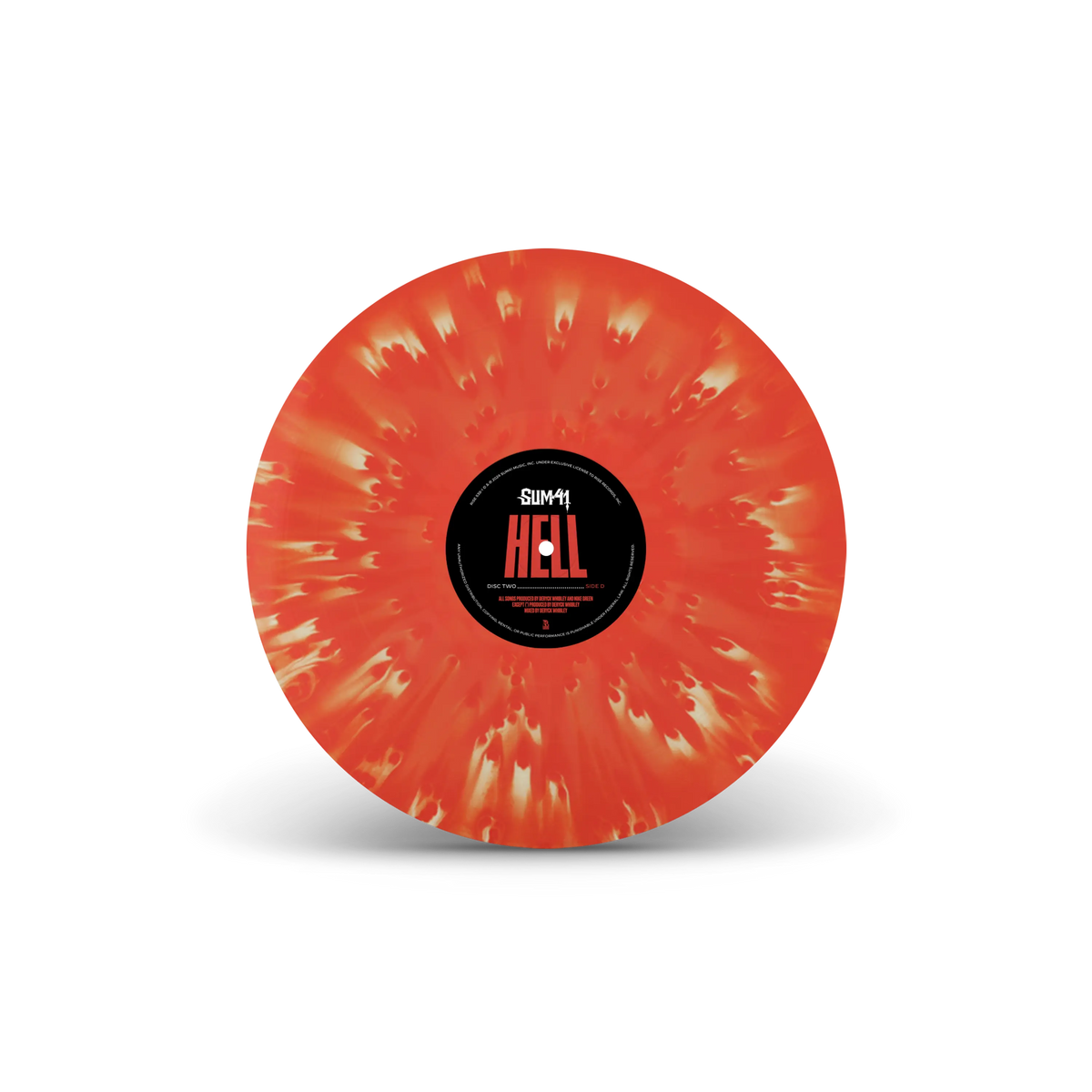 Heaven :x: Hell Sea Blue & White + Red & Coke Bottle A/B Side Double LP