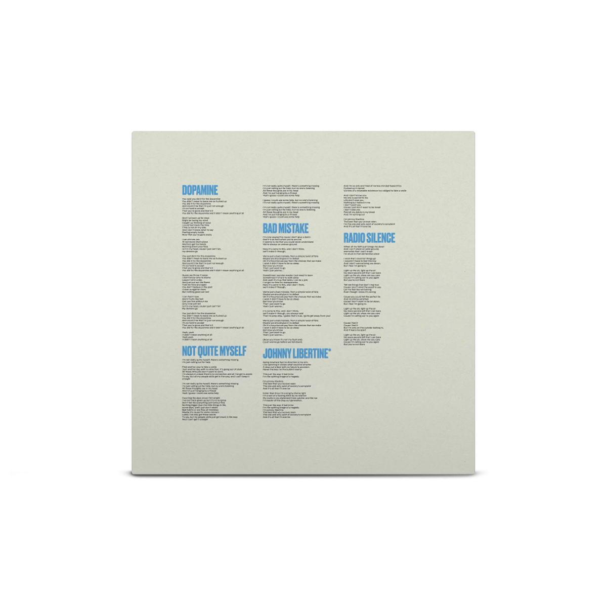 Heaven :x: Hell White & Blue A/B Side + Flame Cornetto Double LP
