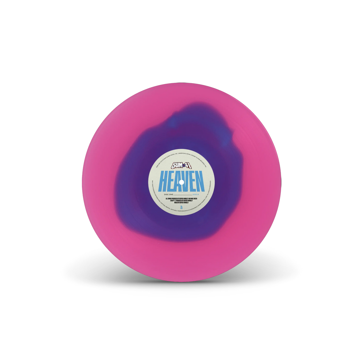 Heaven :x: Hell Pink & Light Blue Yolk Double LP