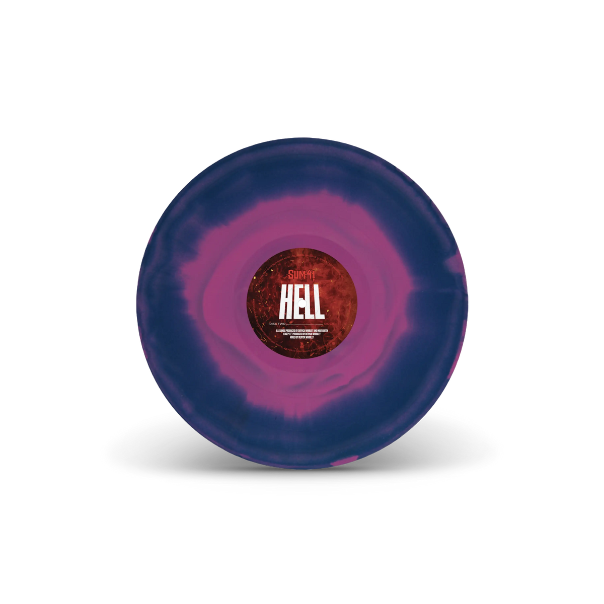 Heaven :x: Hell Pink & Light Blue Yolk Double LP