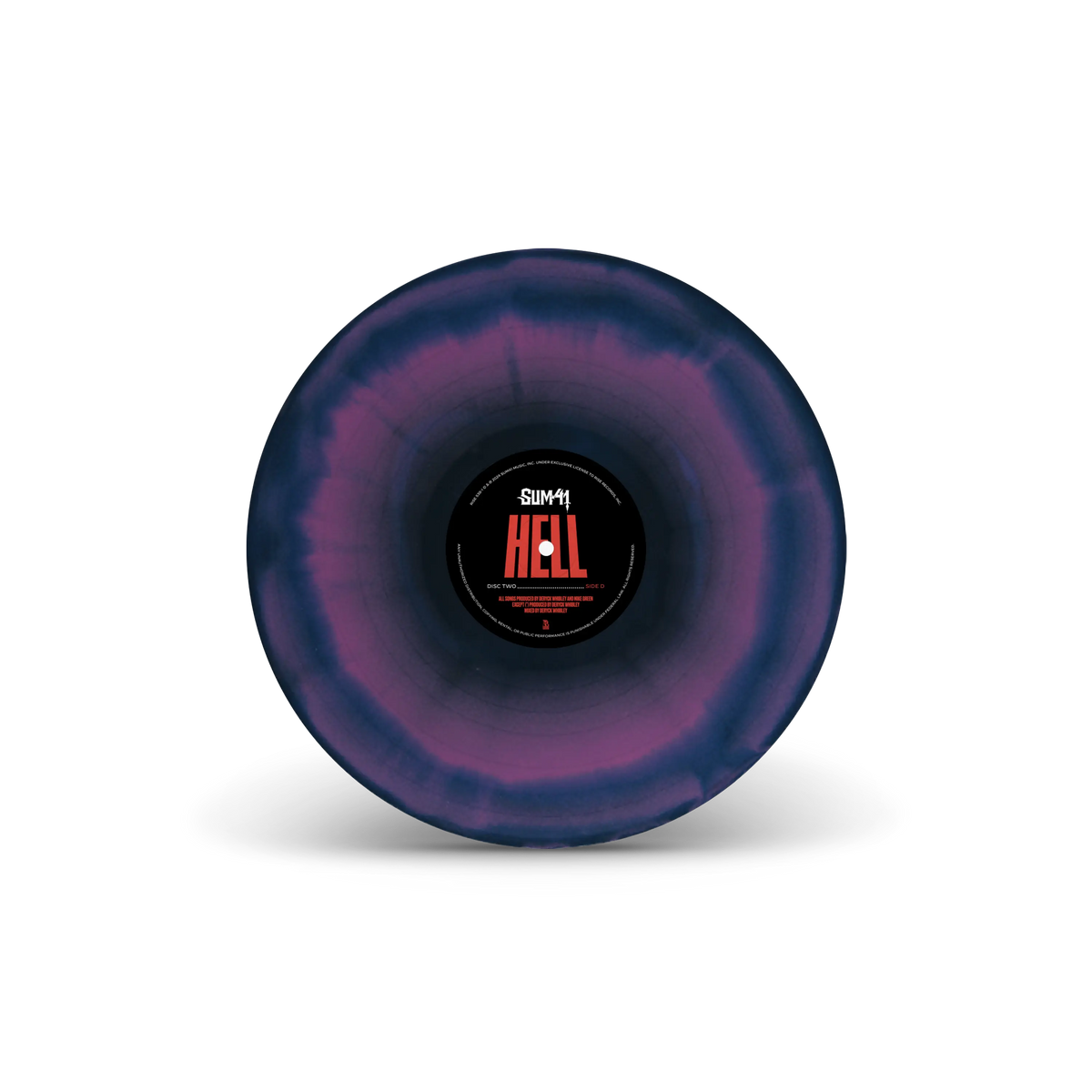 Heaven :x: Hell Pink & Light Blue Yolk Double LP