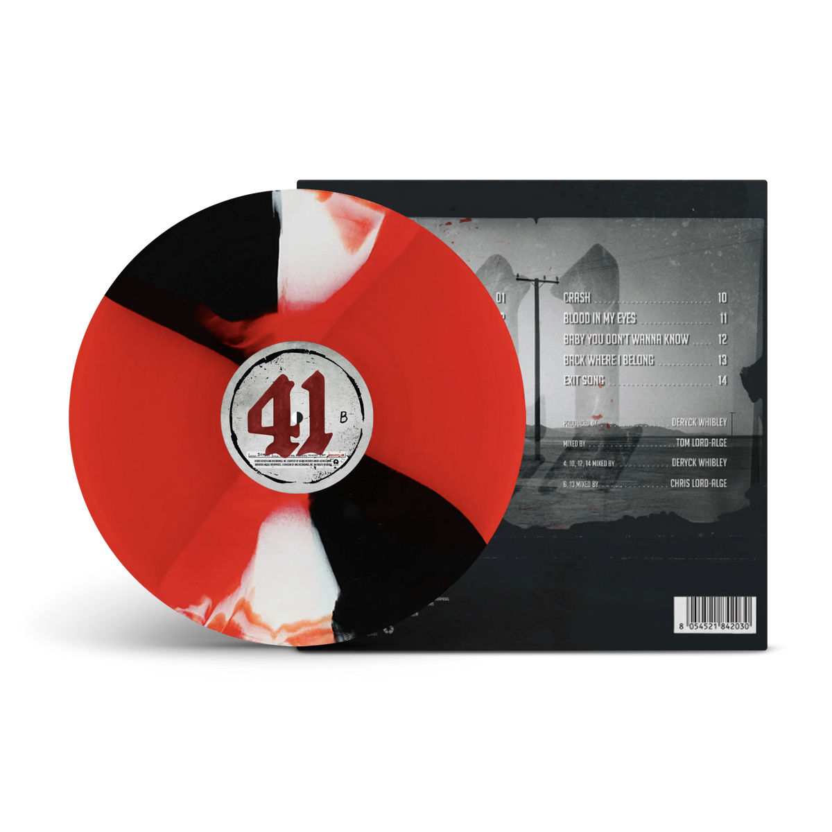 Screaming Bloody Murder Red, Black & White Twist LP