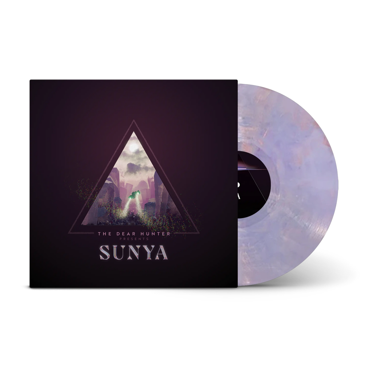 Sunya Cloud Blue, Light Pink & White Swirl LP