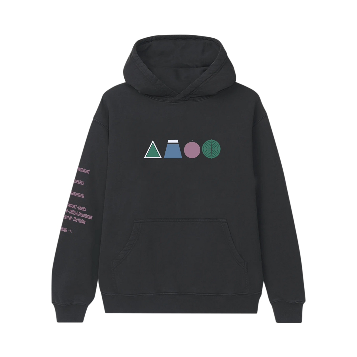 Greetings From Sunya Black Hoodie