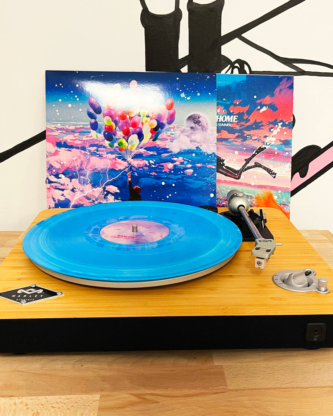 Coming Home Blue & White Marble LP