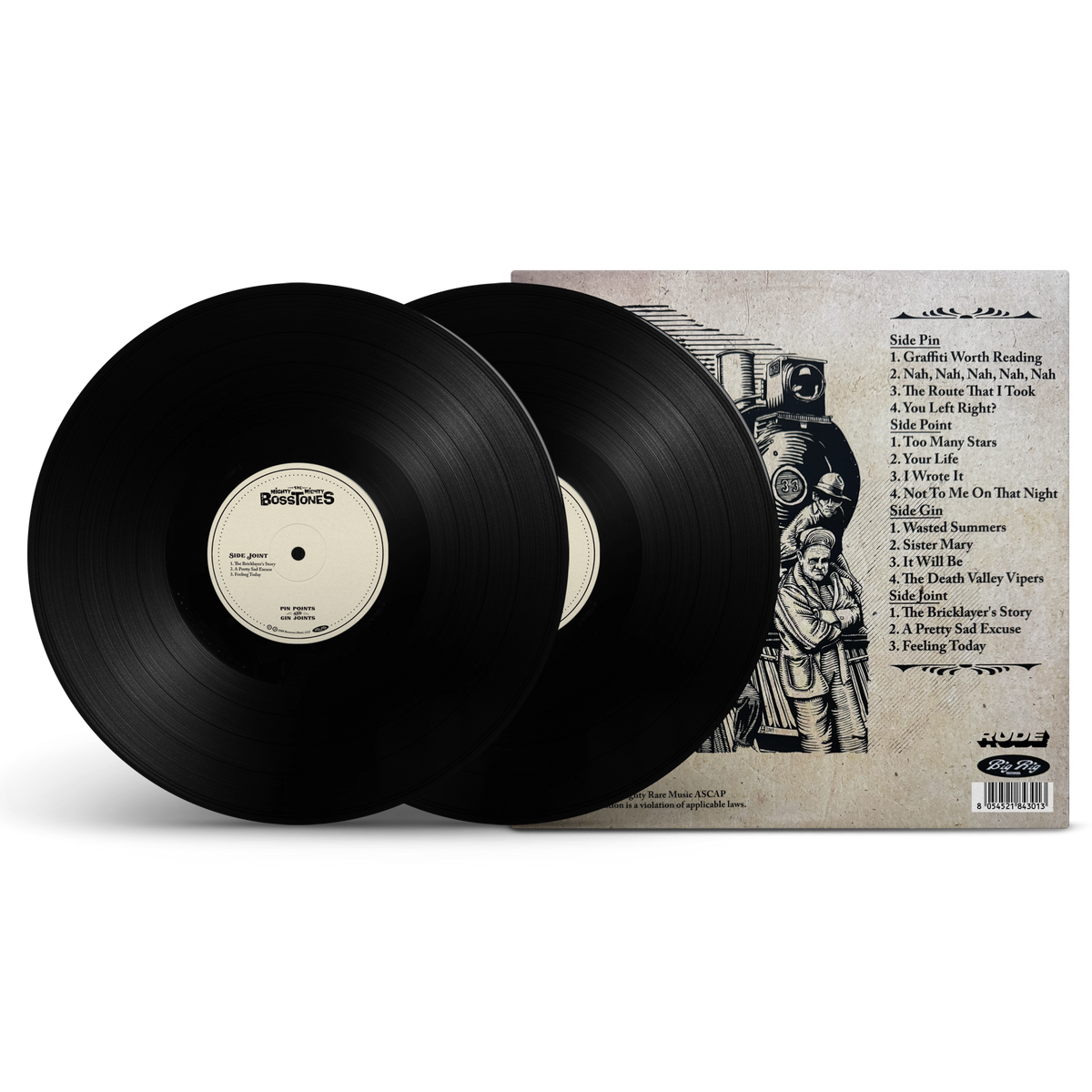 Pin Points And Gin Joints Black Double LP