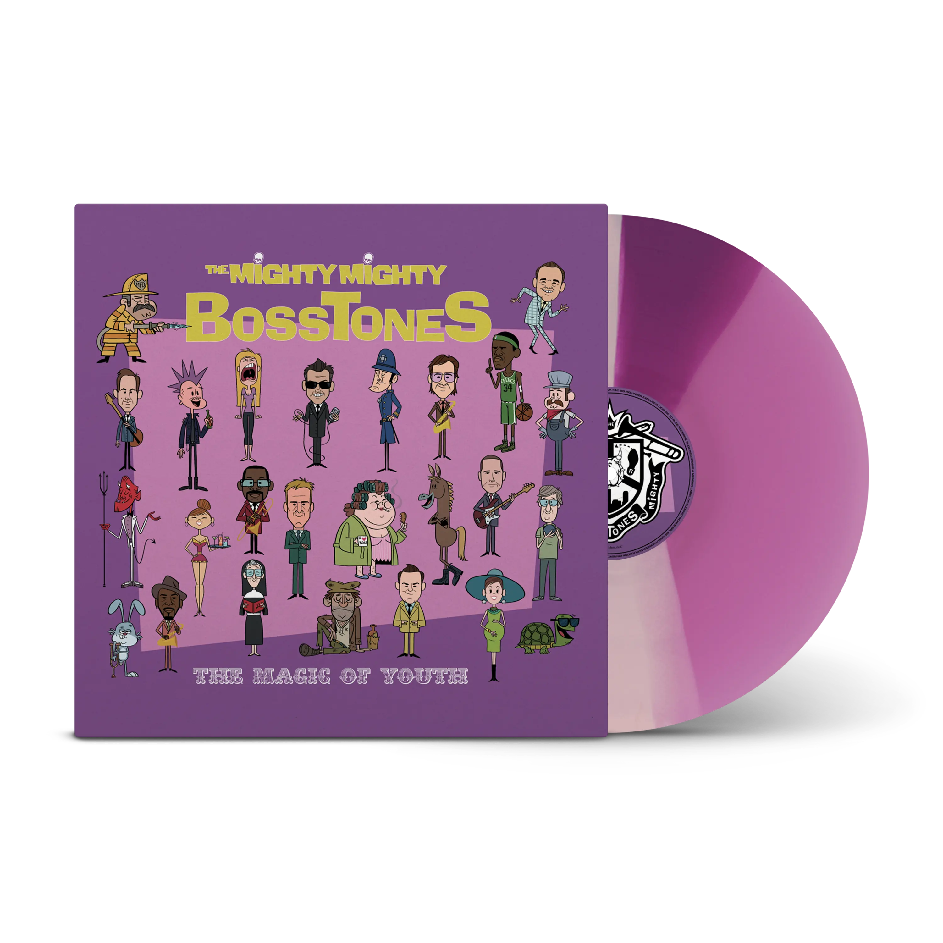 The Magic Of Youth Violet, Pink & Purple Twister LP – Rude Records