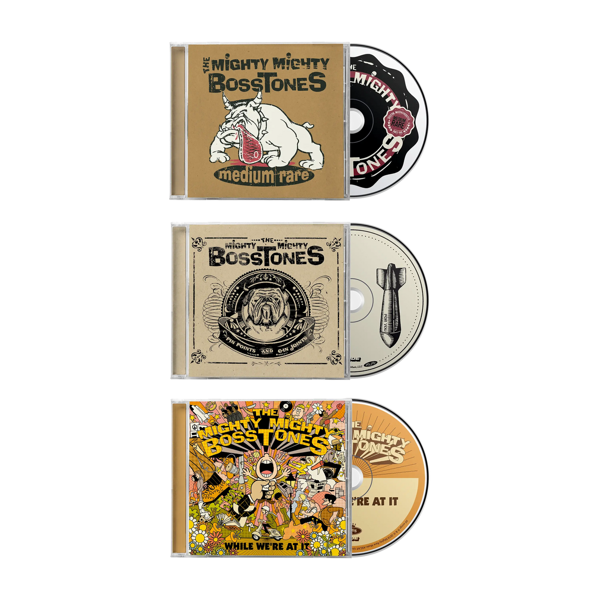 The Mighty Mighty BossTones CD Bundle