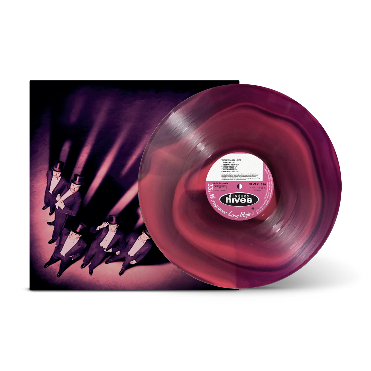 Lex Hives Magenta & Pink Ink Spot LP