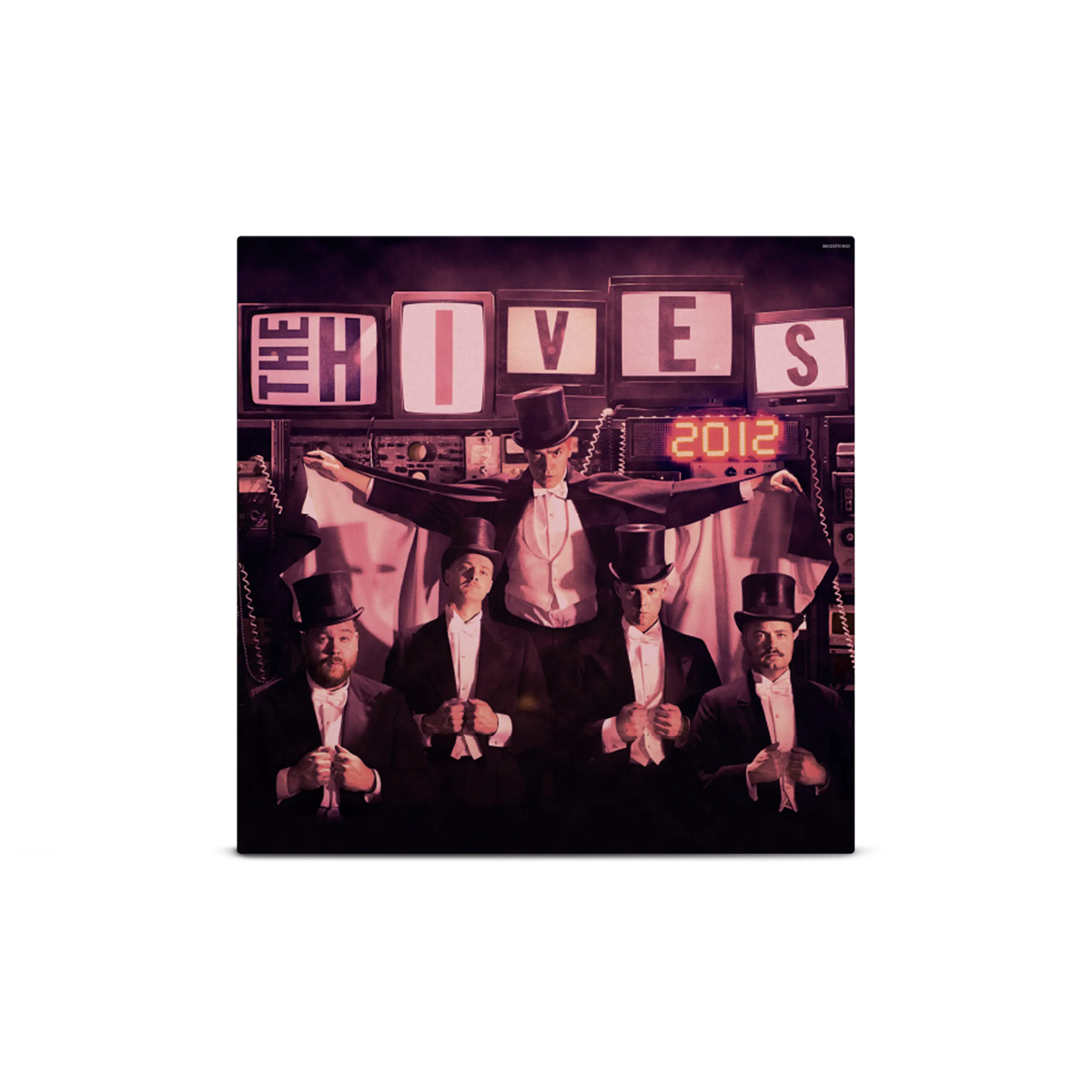 Lex Hives Magenta & Pink Ink Spot LP