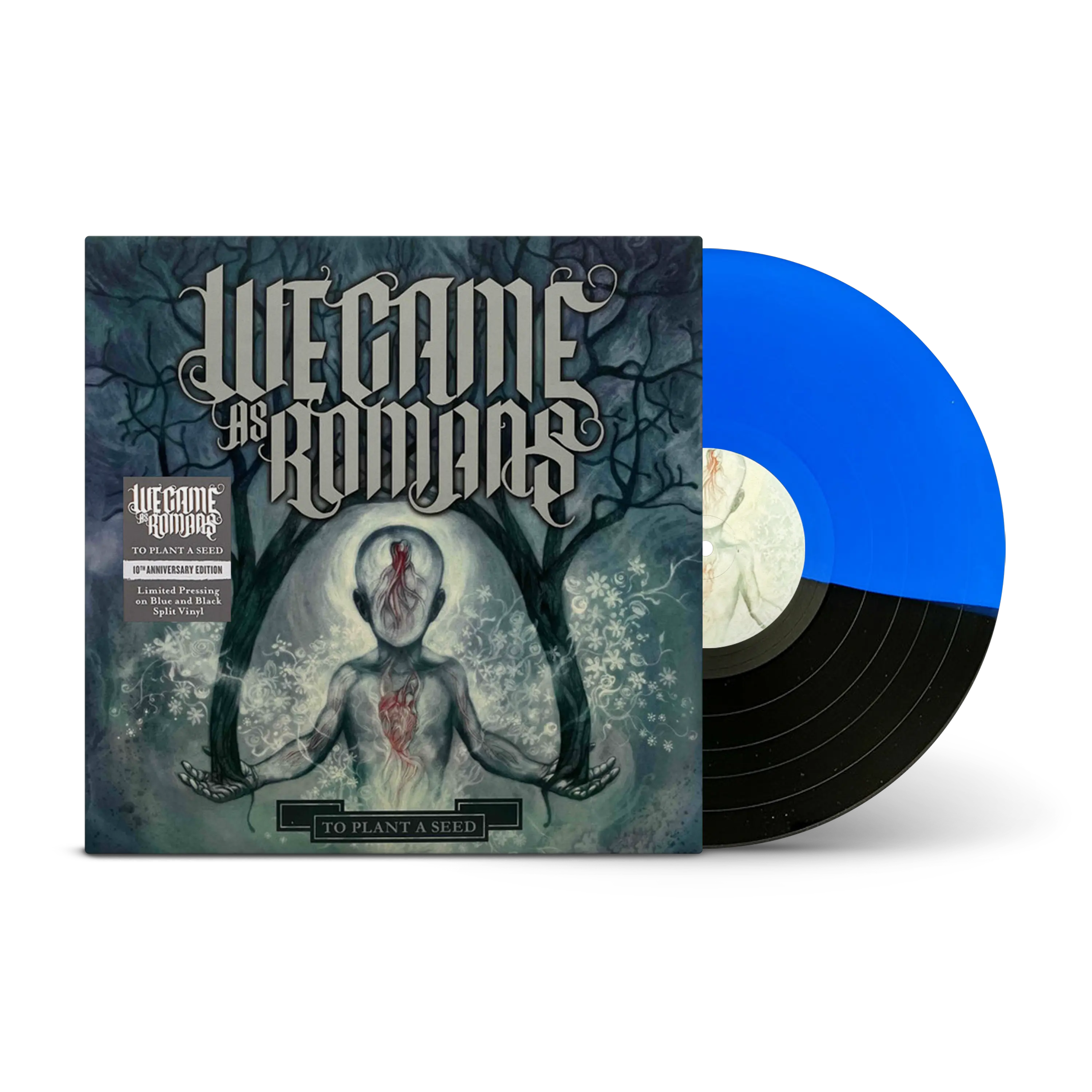 we came as romans to plant a seed To Plant A Seed Black & Opaque Dark Blue Half / Half LP