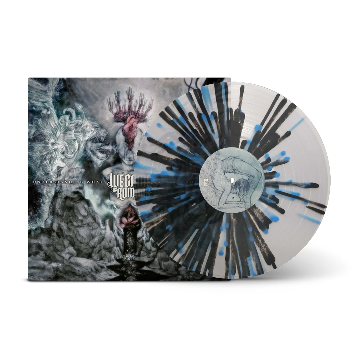 Understanding What We've Grown To Be Clear with Black & Blue Splatter LP