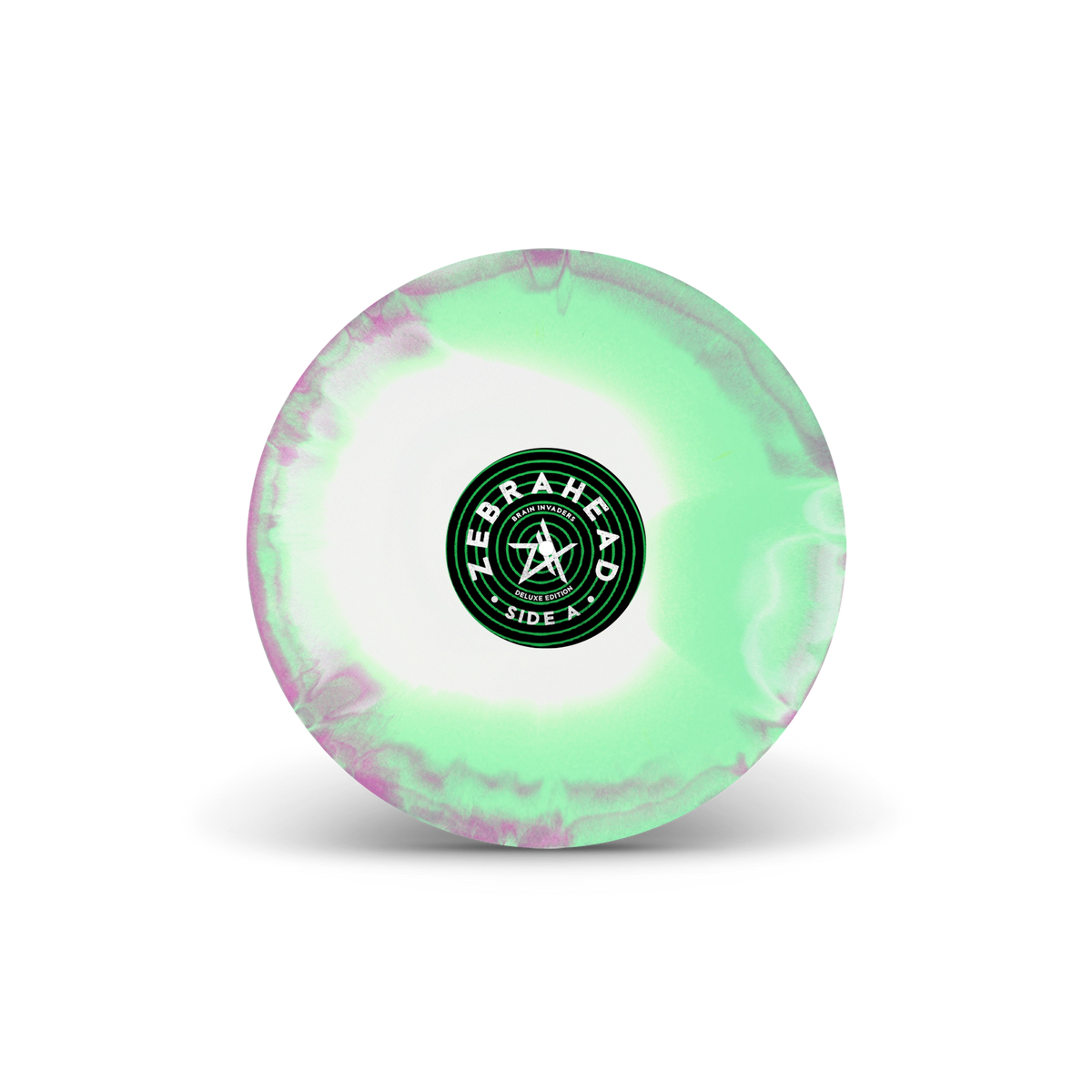 Brain Invaders (Deluxe Edition) Green, White & Purple Tri-Coloured A/B Side LP