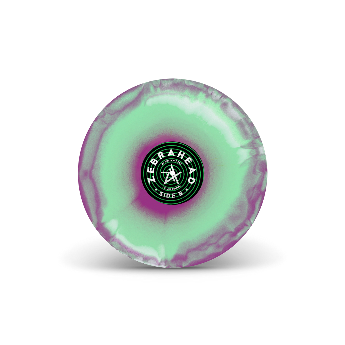 Brain Invaders (Deluxe Edition) Green, White & Purple Tri-Coloured A/B Side LP