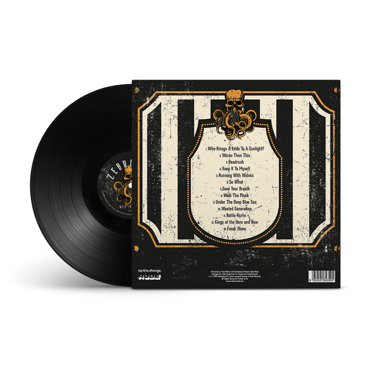 Walk The Plank Black LP