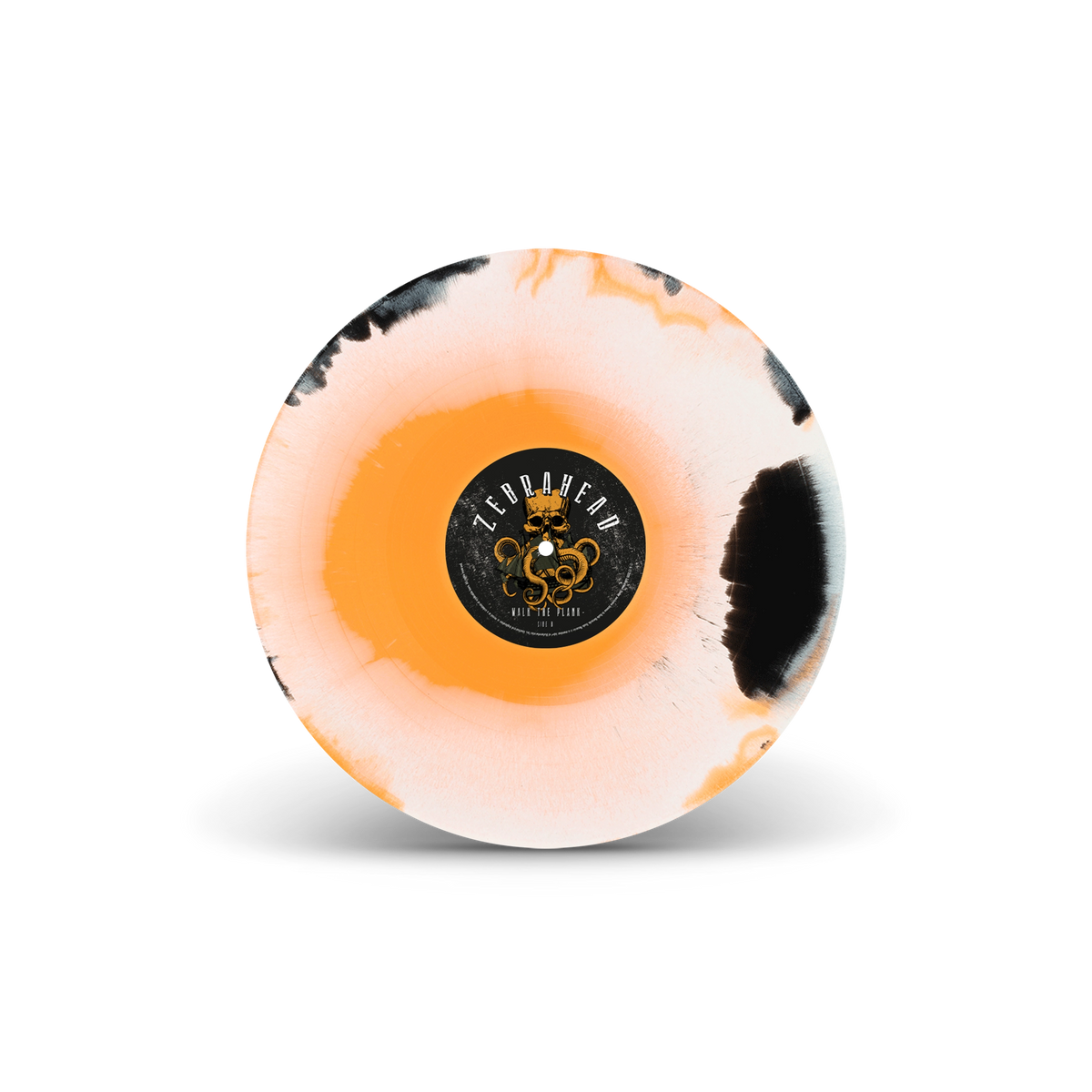 Walk The Plank Black, White & Orange Tri-Coloured A/B Side LP