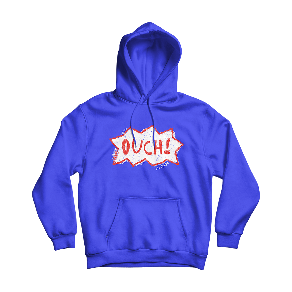 EliHurts-Ouch-BlueHoodie