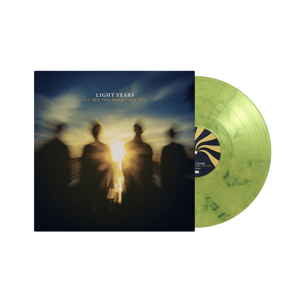 I'll See You When I See You Green & Blue Marbled LP