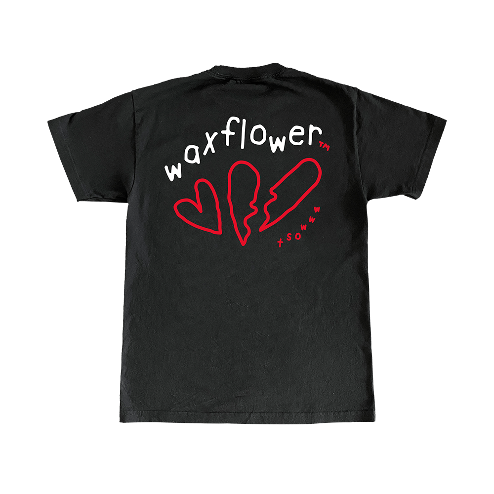 Broken Heart Black T-Shirt