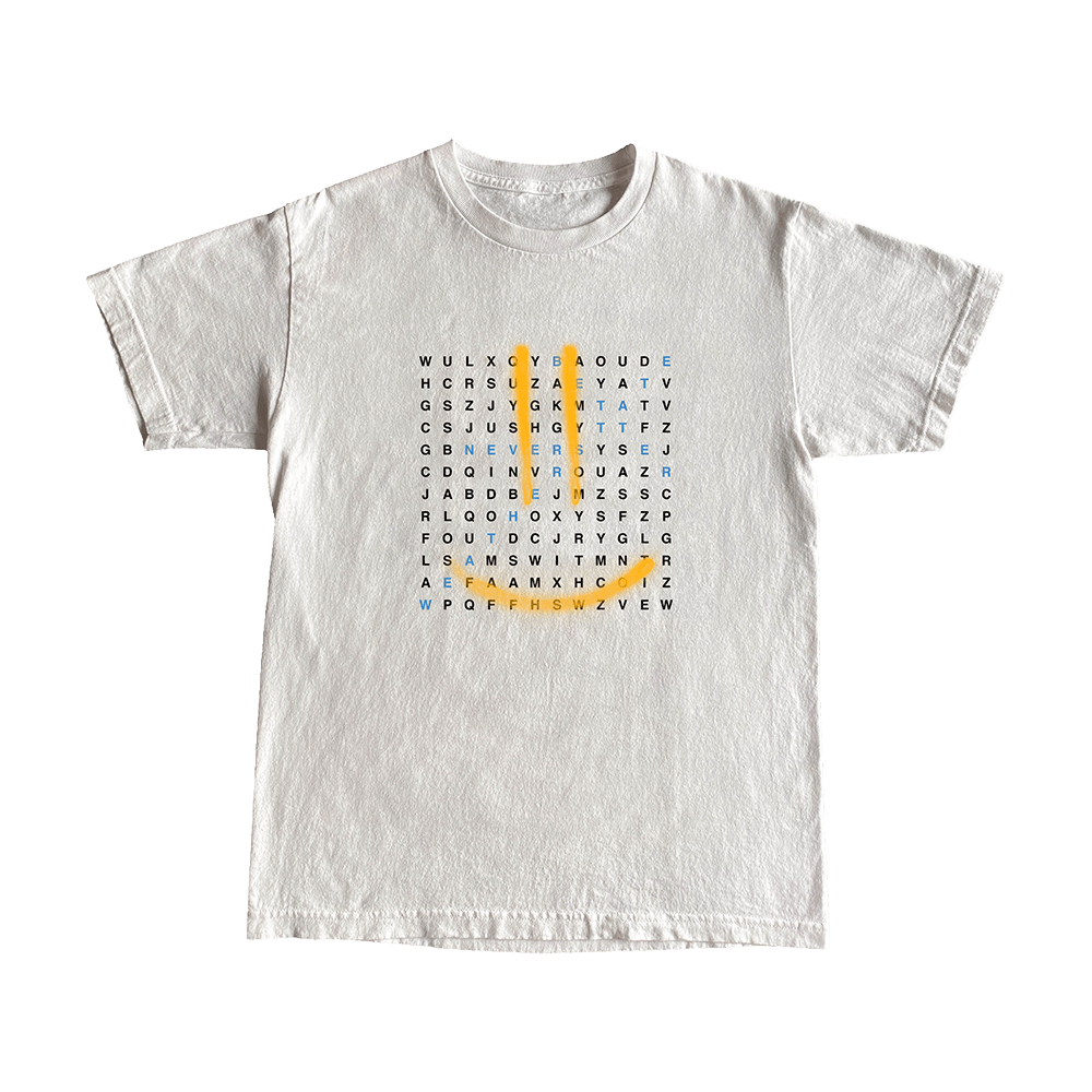 Crosswords White T-Shirt