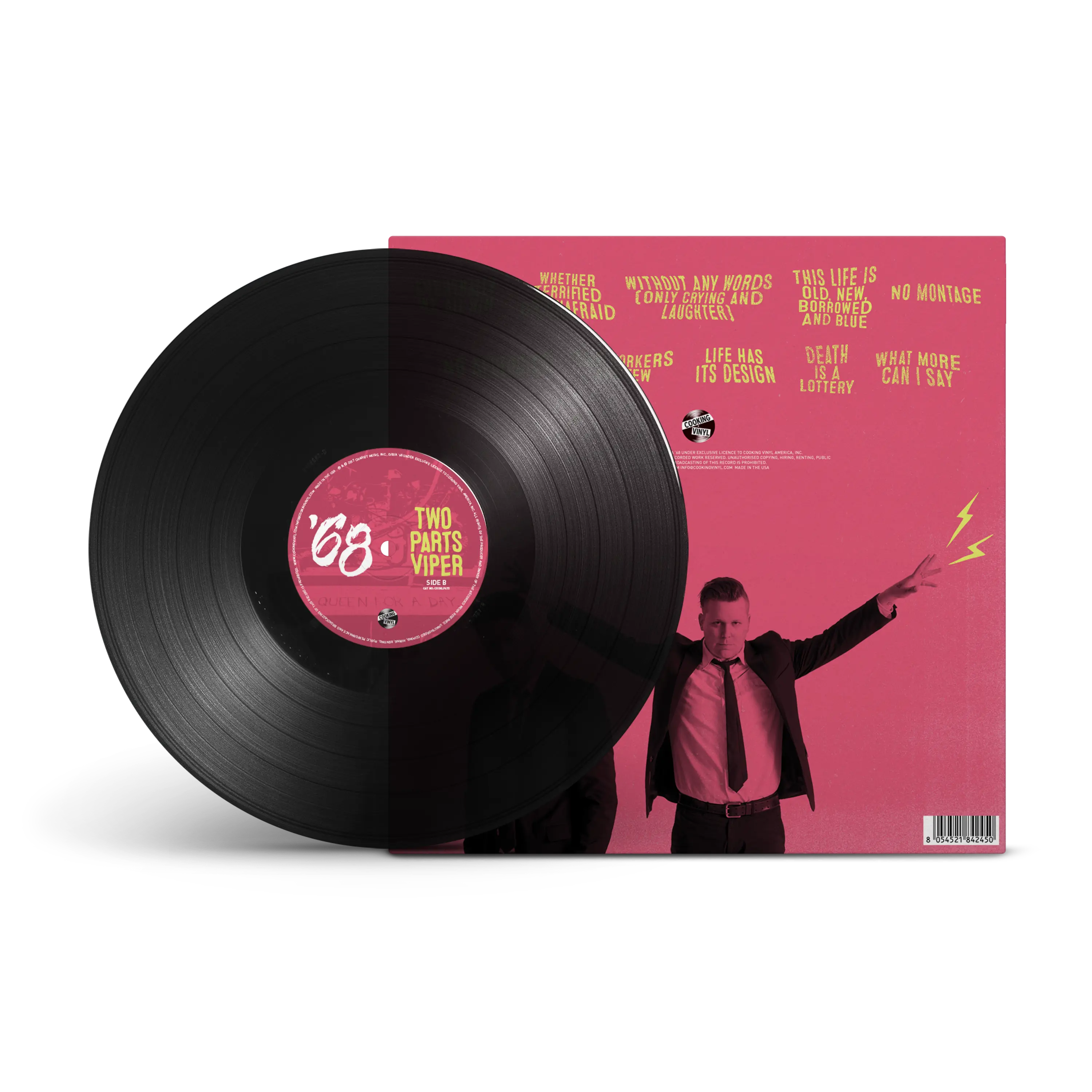 Two Parts Viper Black LP – Rude Records Shop