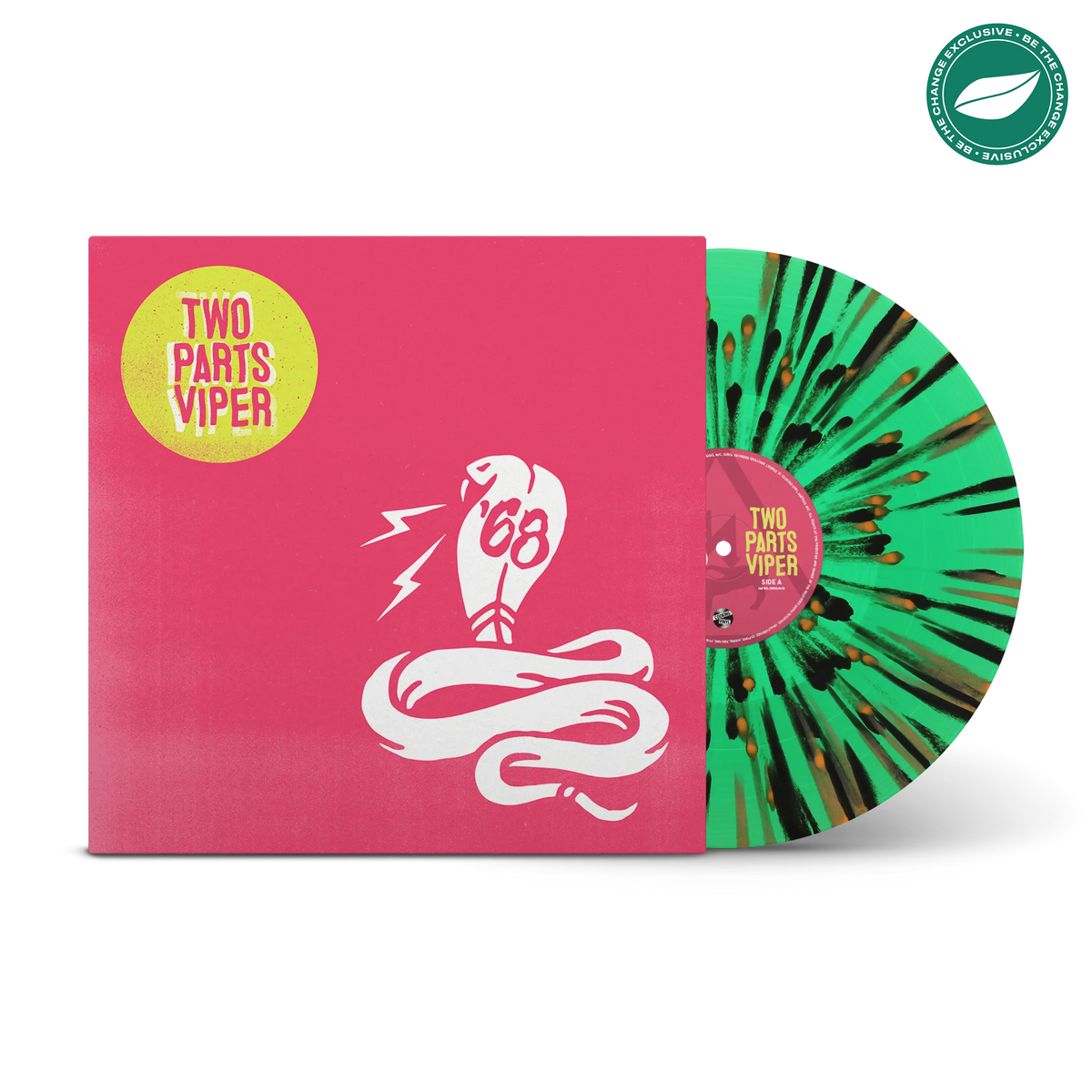 Two Parts Viper Kiwi Splatter LP