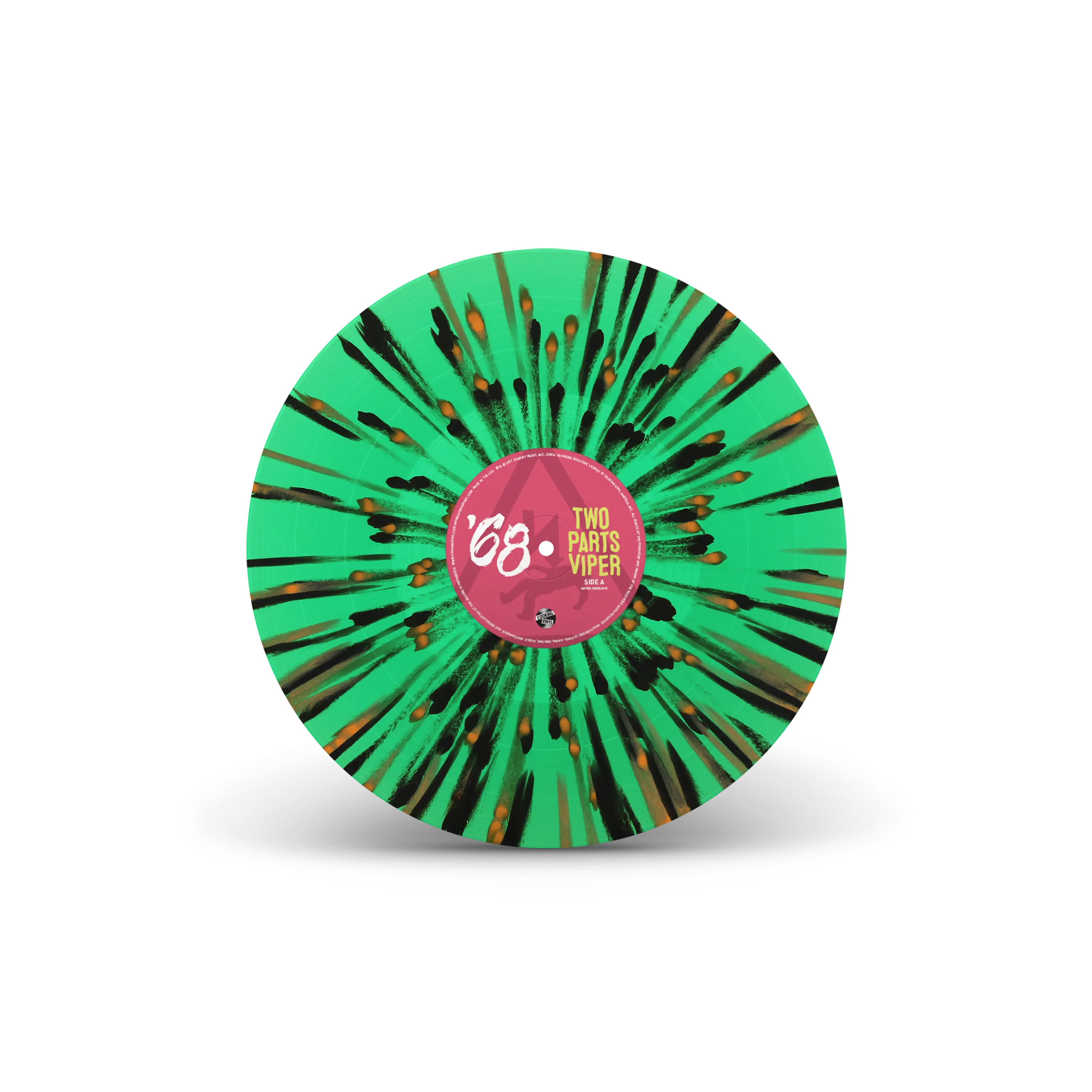 Two Parts Viper Kiwi Splatter LP – Rude Records Shop