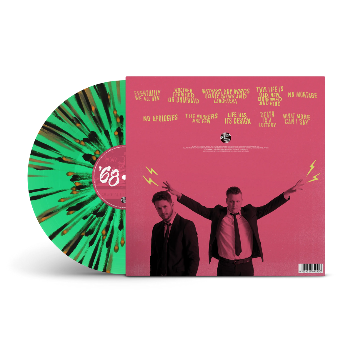 Two Parts Viper Kiwi Splatter LP
