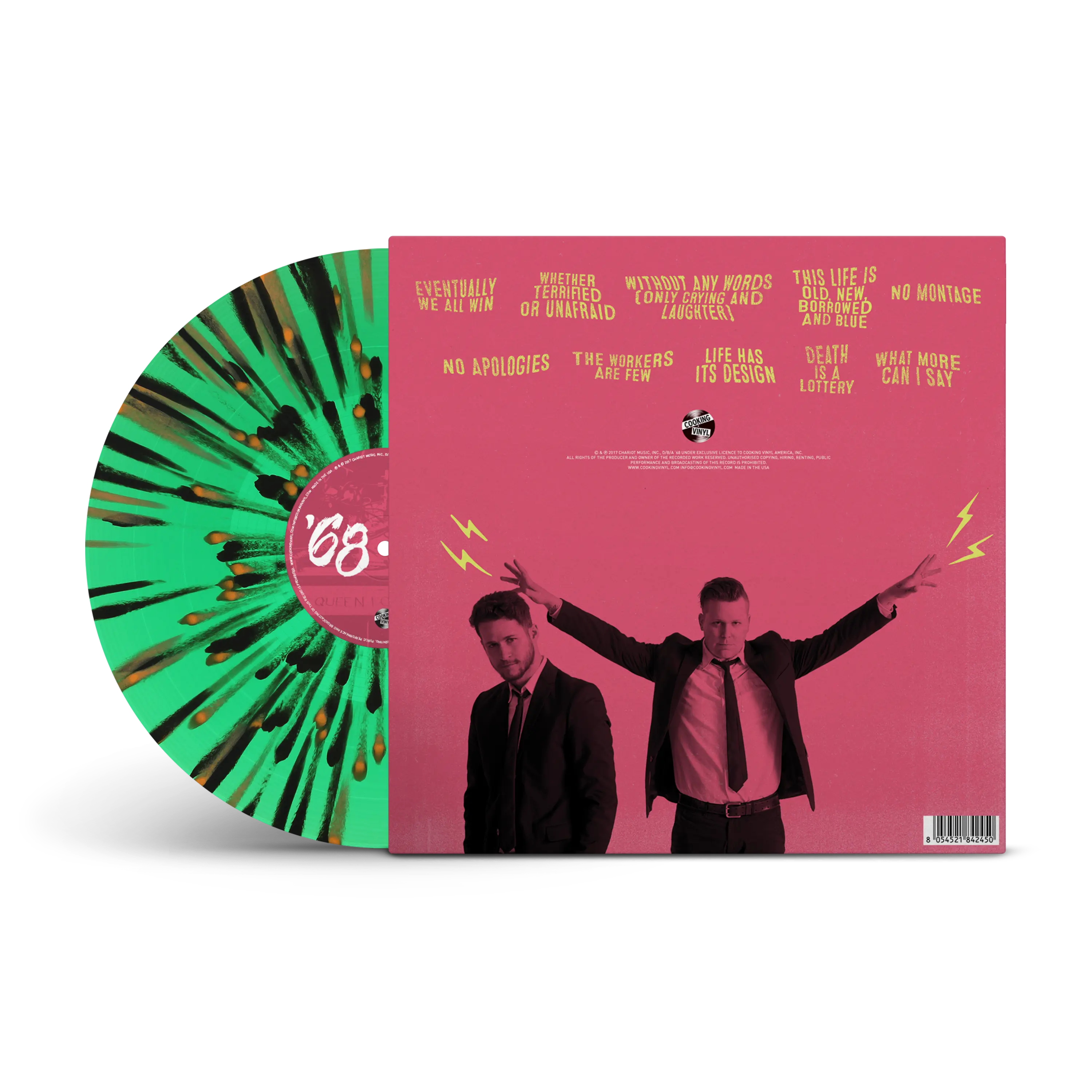 Two Parts Viper Kiwi Splatter LP – Rude Records Shop