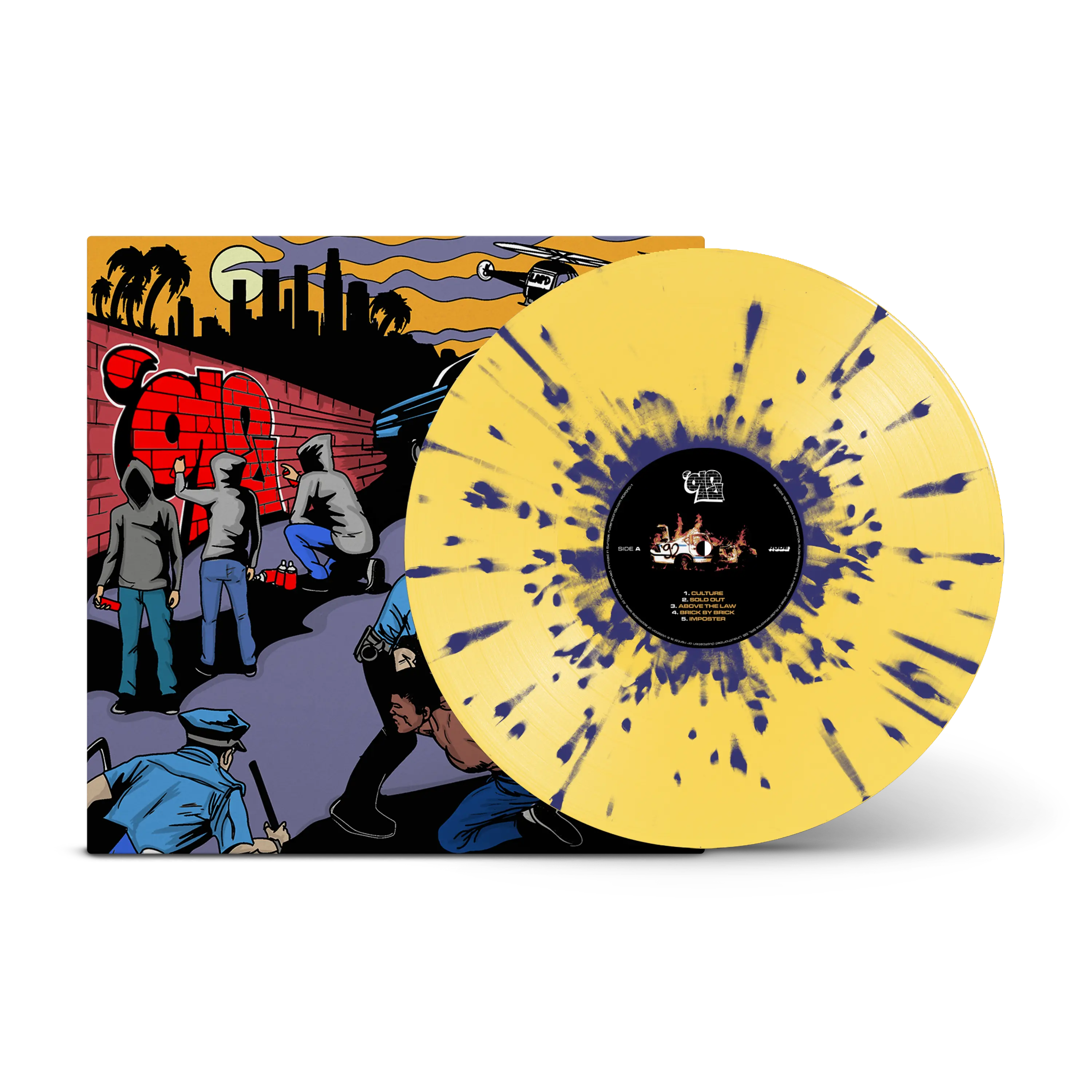 92 Yellow & Purple Splatter LP – Rude Records Shop