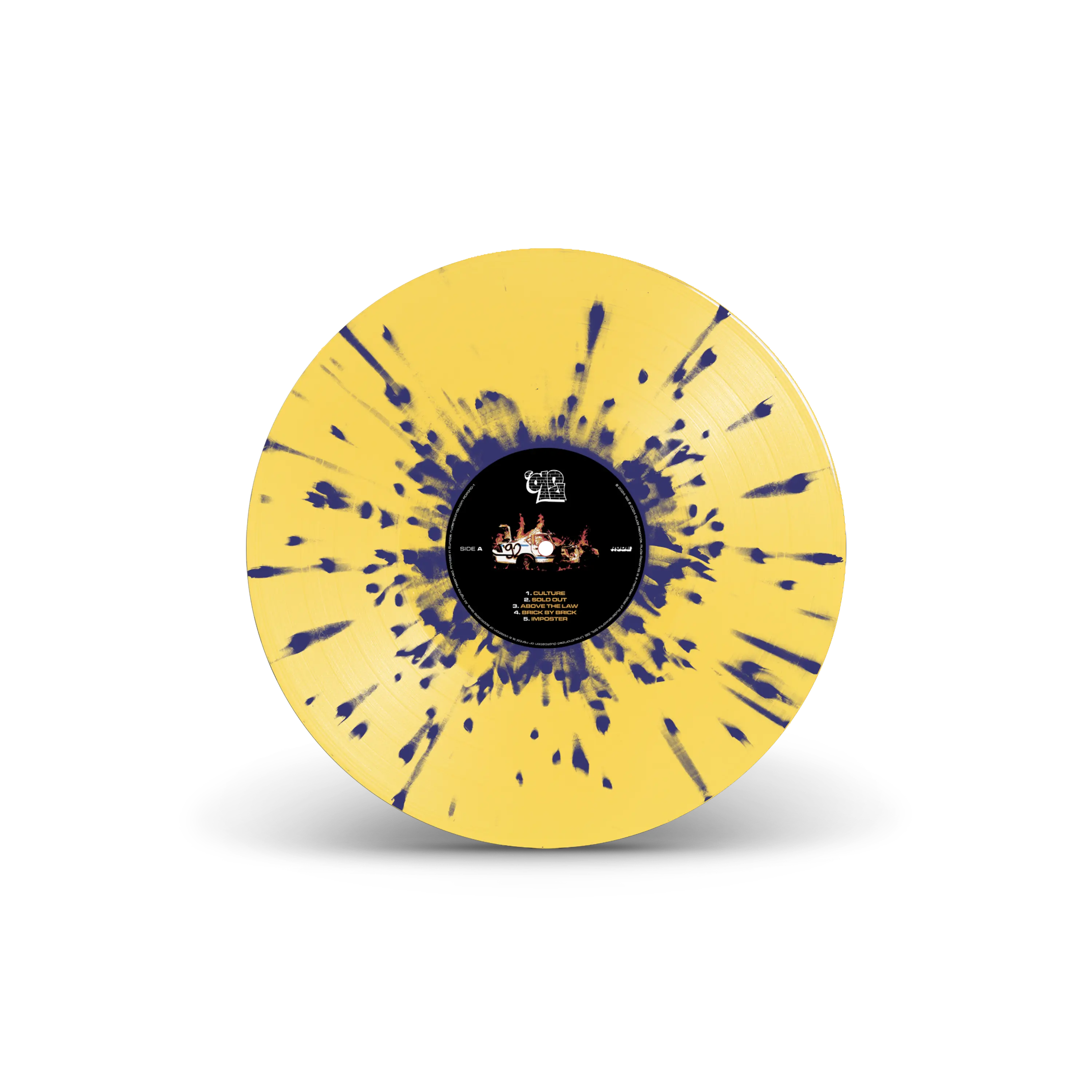 92 Yellow & Purple Splatter LP – Rude Records Shop