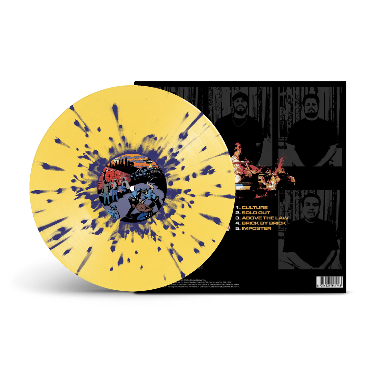 '92 Yellow & Purple Splatter LP