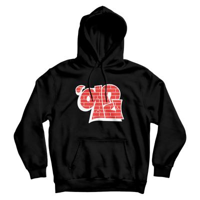 '92 Logo Black Hoodie