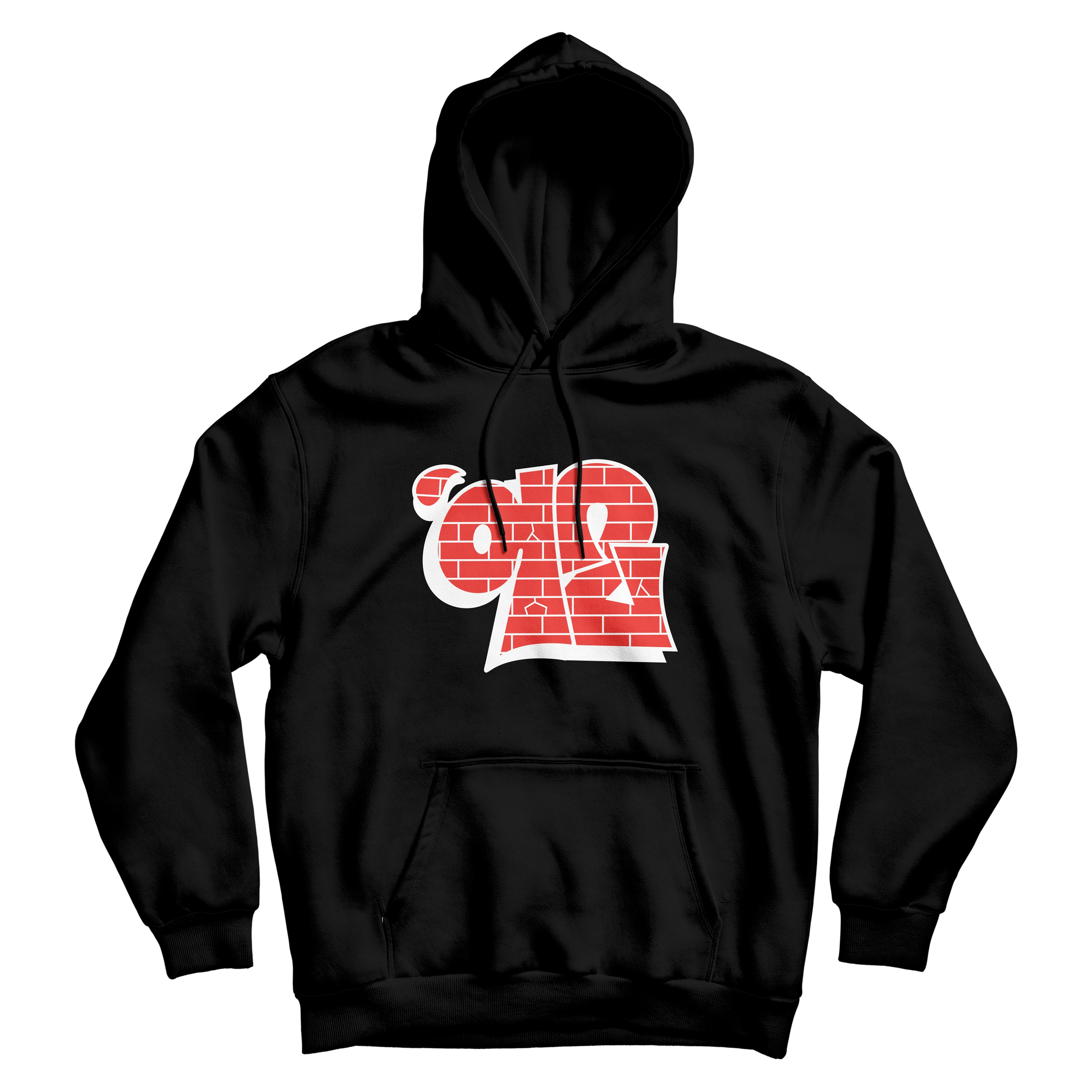 '92 Logo Black Hoodie