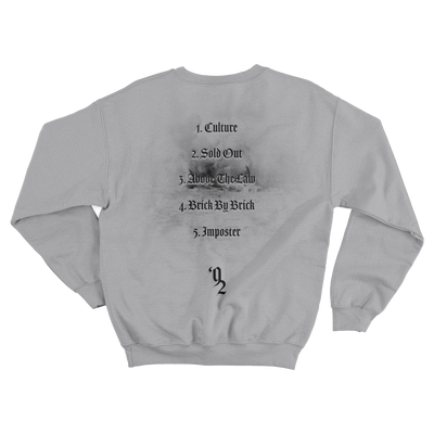 '92 San Andreas Light Grey Crewneck